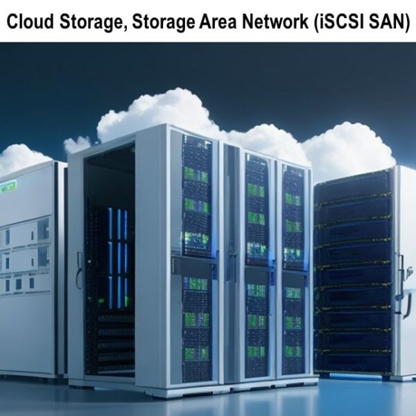 Cloud storage Storage area network ( iSCSI SAN ) 250 GB SSD Per Bulan